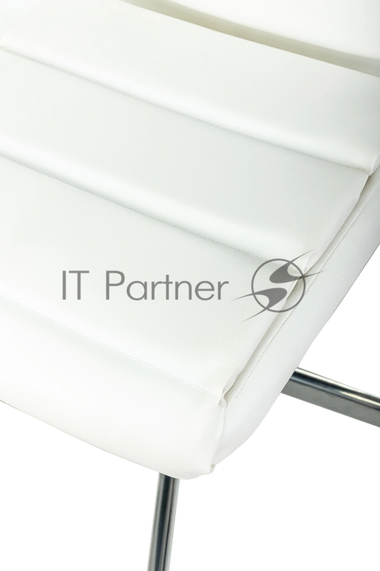 Кресло Бюрократ CH-320M белый эко.кожа крестов. металл черный пластик черный