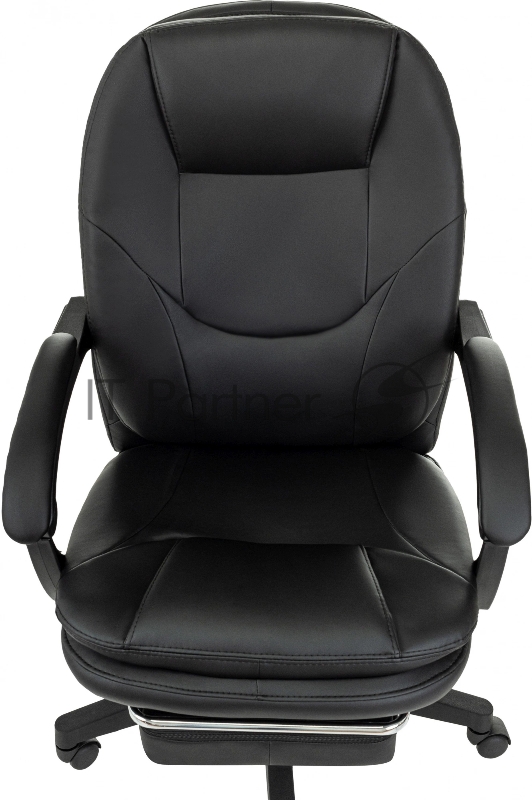 Кресло руководителя Бюрократ CH-868N-F черный эко.кожа крестов. пластик подст.для ног