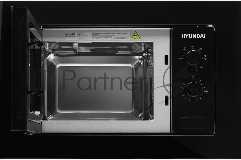 Микроволновая печь Hyundai HBW 2030 BG 20л. 1250Вт черный (встраиваемая)