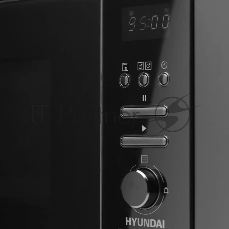 Микроволновая печь Hyundai HBW 2040 BG 20л. 800Вт черный (встраиваемая)