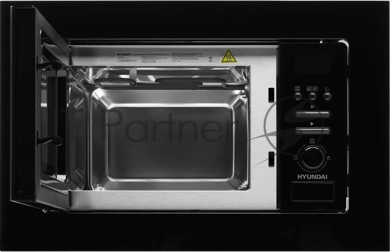 Микроволновая печь Hyundai HBW 2040 BG 20л. 800Вт черный (встраиваемая)