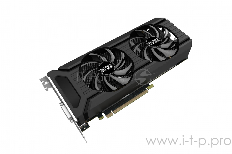 Видеокарта Palit GeForce GTX 1060 Dual 6ГБ (GeForce GTX 1060, DDR5, DVI, HDMI, 3xDP) (PCI-E)