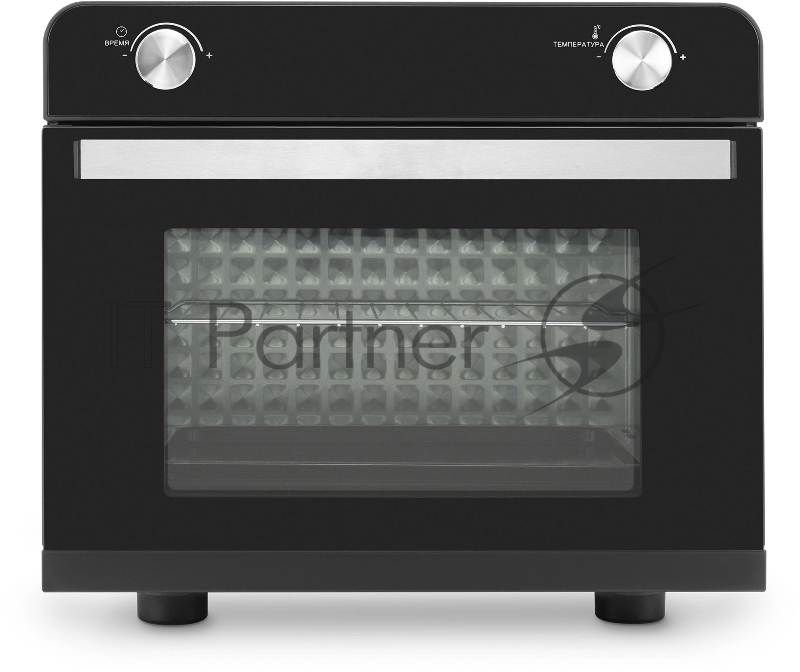 Мини-печь Hyundai MIO-HY087 36л. 1700Вт серебристый/черный