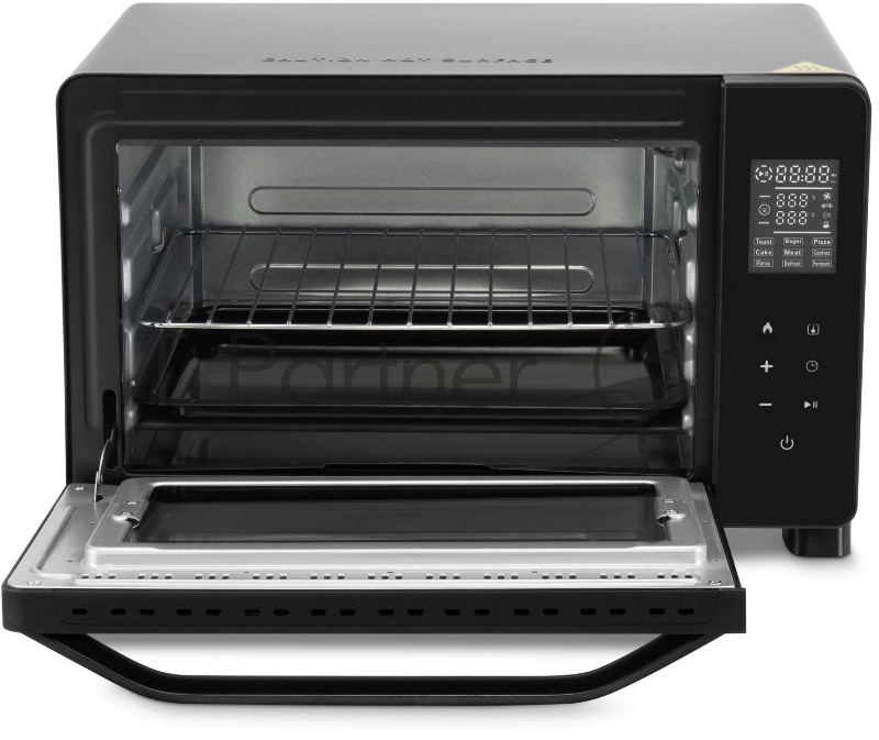 Мини-печь Hyundai MIO-HY088 23л. 1500Вт черный