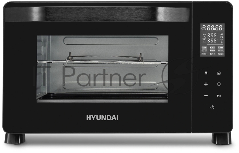 Мини-печь Hyundai MIO-HY088 23л. 1500Вт черный