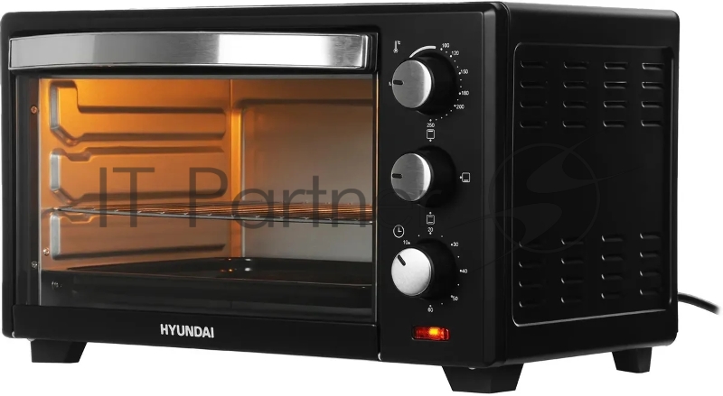 Мини-печь Hyundai MIO-HY090 20л. 1380Вт черный