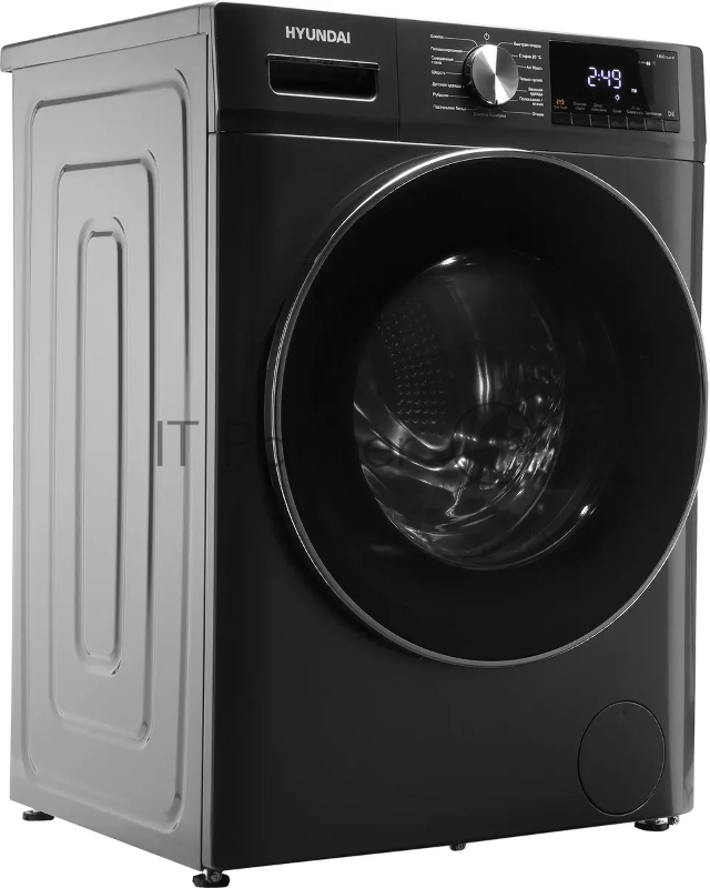 Стиральная машина Hyundai WFD9403 класс: B загр.фронтальная макс.:10кг (с сушкой) темно-серый