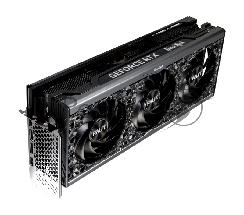 Видеокарта PALIT NVIDIA GeForce RTX 4070 Ti SUPER 16 Гб GDDR6X 256 бит PCI-E 4.0 GPU 2340 МГц 1xВыход HDMI 1xВыход DisplayPort NED47TS019T2-1020Q