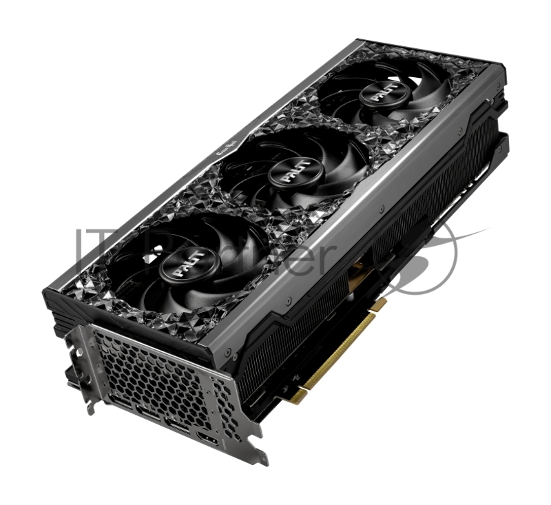 Видеокарта PALIT NVIDIA GeForce RTX 4070 Ti SUPER 16 Гб GDDR6X 256 бит PCI-E 4.0 GPU 2340 МГц 1xВыход HDMI 1xВыход DisplayPort NED47TS019T2-1020Q