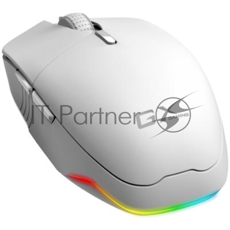 Мышь беспроводная Genius Scorpion M58250, RGB, AI COPILOT, 800/1600/2400/3200 DPI, color: white