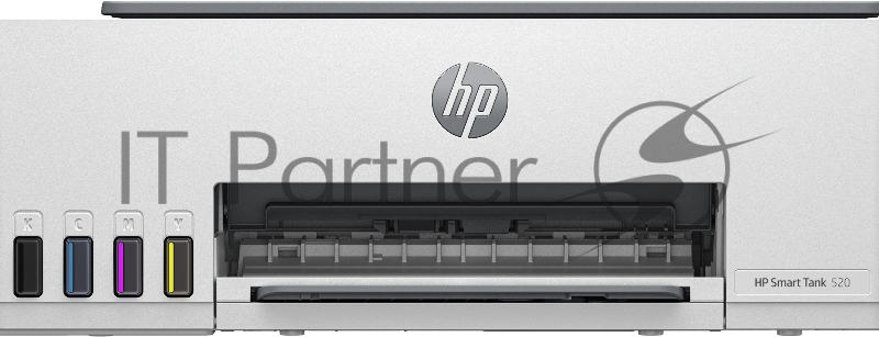 МФУ струйный HP Smart Tank 520 (1F3W2A), A4, цветной, печ. до 12 стр/мин. (ч/б) до 5 стр/мин. (цвет), 1200 x 1200 dpi, USB