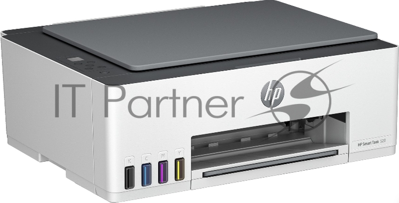 МФУ струйный HP Smart Tank 520 (1F3W2A), A4, цветной, печ. до 12 стр/мин. (ч/б) до 5 стр/мин. (цвет), 1200 x 1200 dpi, USB