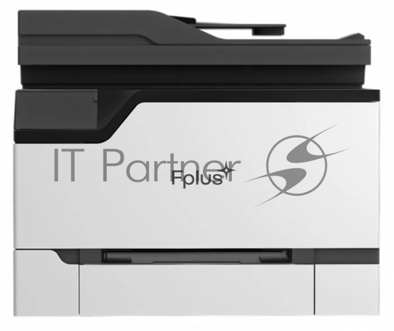 МФУ Fplus лаз. цвет, факс, A4, 24/24 стр./мин, дупл. 13 стр/мин, 600x600dpi, 2400x600dpi, перв.стр. 10,8с/11c, DADF однопр. 50л., CIS, 600x600ppi, скан. 45/20 одност., 90/40 дуплекс, 2.8 цв.сенс.жк., вх.251л., макс.вх.751л., вых.100л., Ethernet, рек/