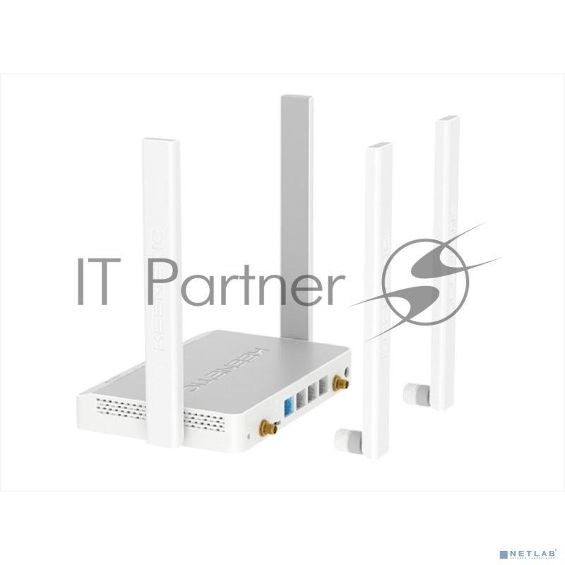 Интернет-центр Keenetic KN-4910 с модемом 4G, Mesh Wi-Fi 5 AC1200 и 4-портовым Smart-коммутатором