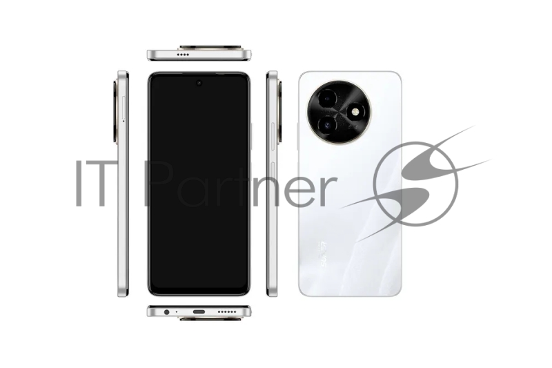 Смартфон S24 S667LN 256+8 DAWN White 6,6 IPS 1612x720, Helio G91 8 x 2,0 GHz, 8 GB RAM, 256GB ROM, 2 SIM, 108+8 MP, 4G (LTE), 5000 MAh