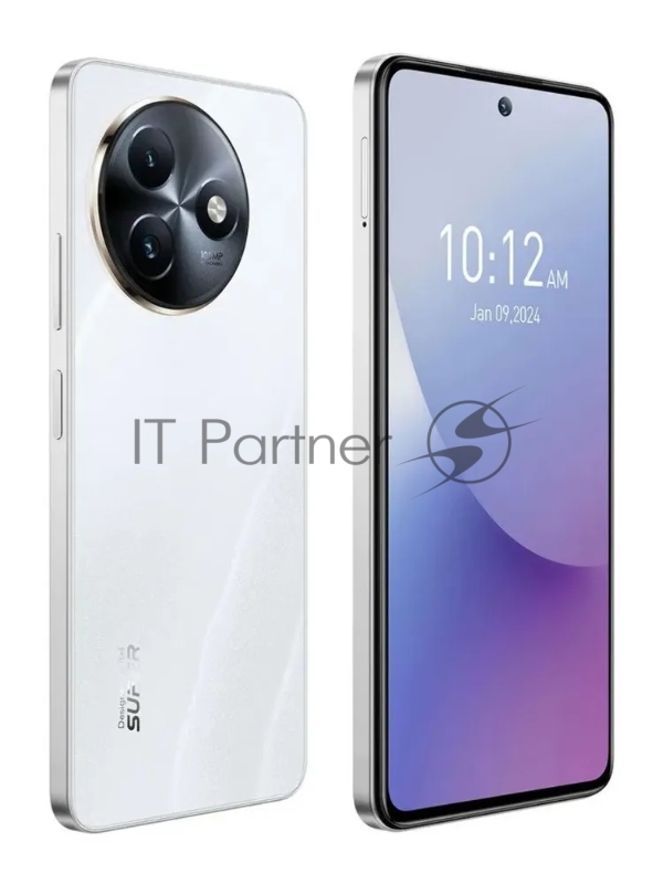 Смартфон S24 S667LN 256+8 DAWN White 6,6 IPS 1612x720, Helio G91 8 x 2,0 GHz, 8 GB RAM, 256GB ROM, 2 SIM, 108+8 MP, 4G (LTE), 5000 MAh