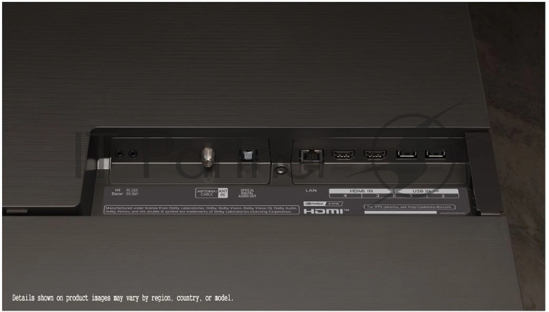 Телевизор OLED LG 83 OLED83C4RLA.ARUB темно-серый/серебристый 4K Ultra HD 120Hz DVB-T DVB-T2 DVB-C DVB-S2 USB WiFi Smart TV