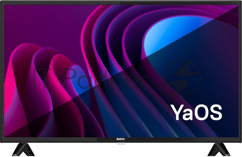 Телевизор LED BBK 40 40LEX-7292/FTS2C (B) YaOS черный FULL HD 60Hz DVB-T2 DVB-C DVB-S2 USB WiFi Smart TV (RUS)