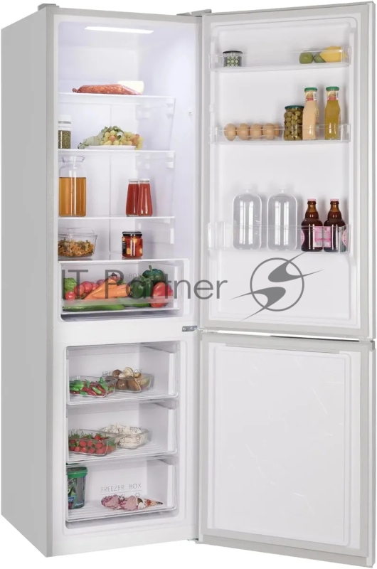 Холодильник NORDFROST RFC 350D NFS серебристый