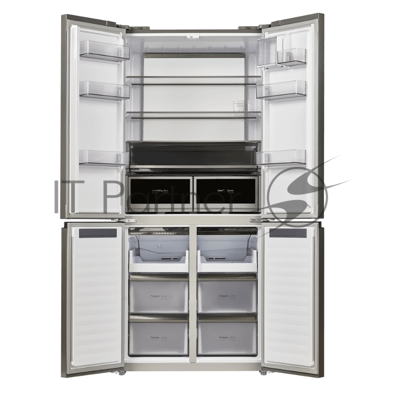 Холодильник с инвертором MAUNFELD MFF190NFDSX