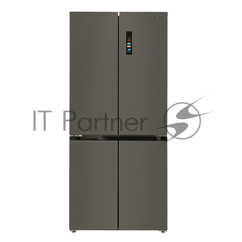 Холодильник с инвертором MAUNFELD MFF190NFDSX