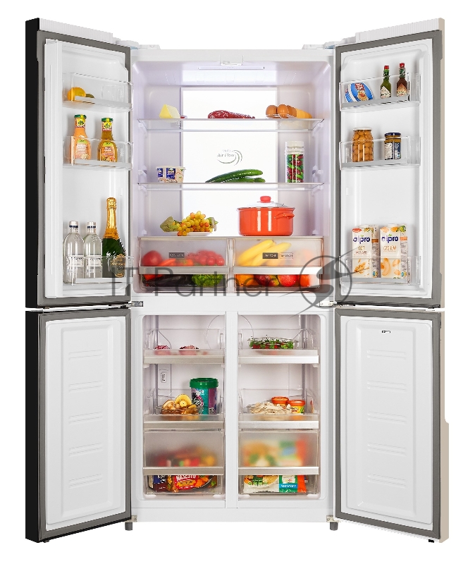 NORDFROST RFQ 510 NFH inverter Холодильник шампань