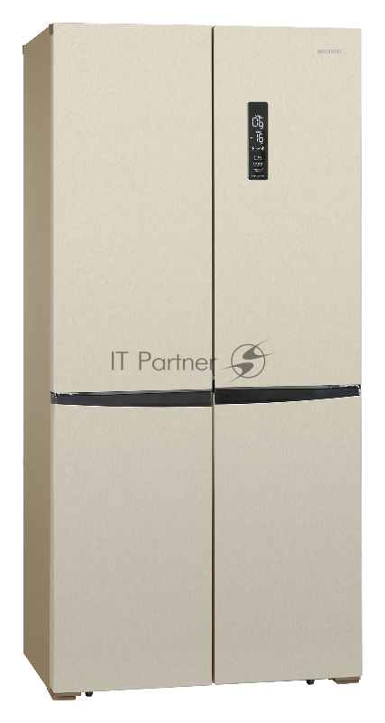 NORDFROST RFQ 510 NFH inverter Холодильник шампань