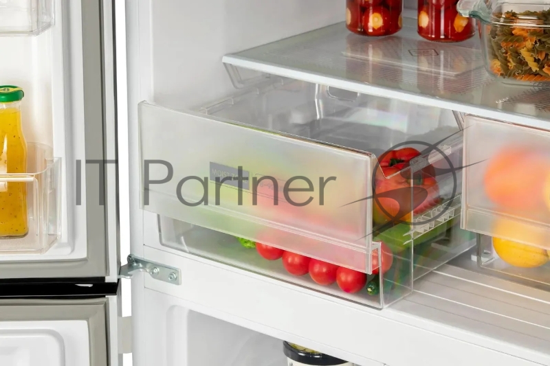 NORDFROST RFQ 510 NFH inverter Холодильник шампань