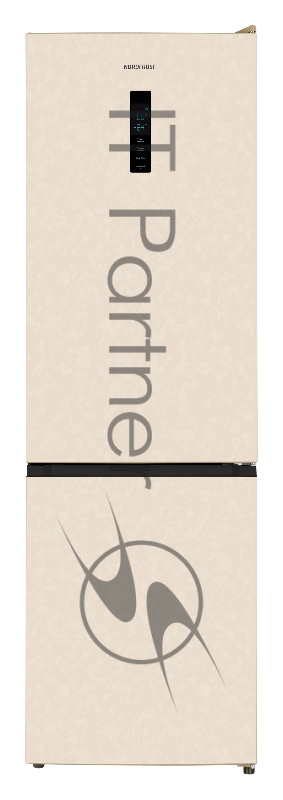 NORDFROST RFC 390D NFYm Холодильник бежевый мрамор