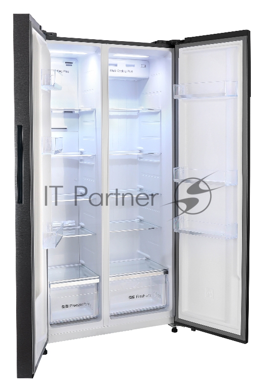 NORDFROST RFS 525DX NFXd inverter Холодильник темная нержавеющая сталь