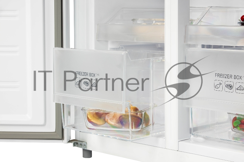 NORDFROST RFQ 510 NFYm inverter Холодильник бежевый мрамор