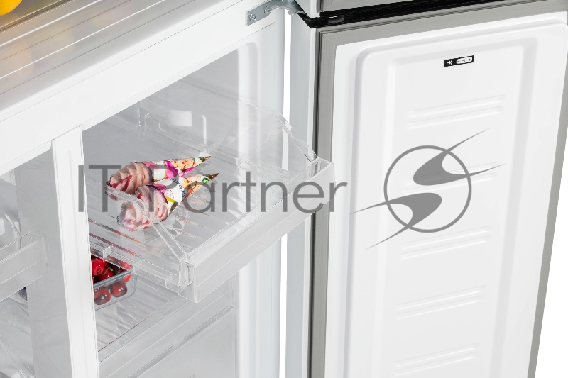 NORDFROST RFQ 510 NFYm inverter Холодильник бежевый мрамор