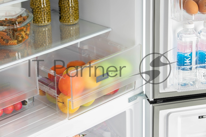 NORDFROST RFQ 510 NFYm inverter Холодильник бежевый мрамор