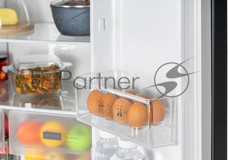 NORDFROST RFQ 510 NFYm inverter Холодильник бежевый мрамор