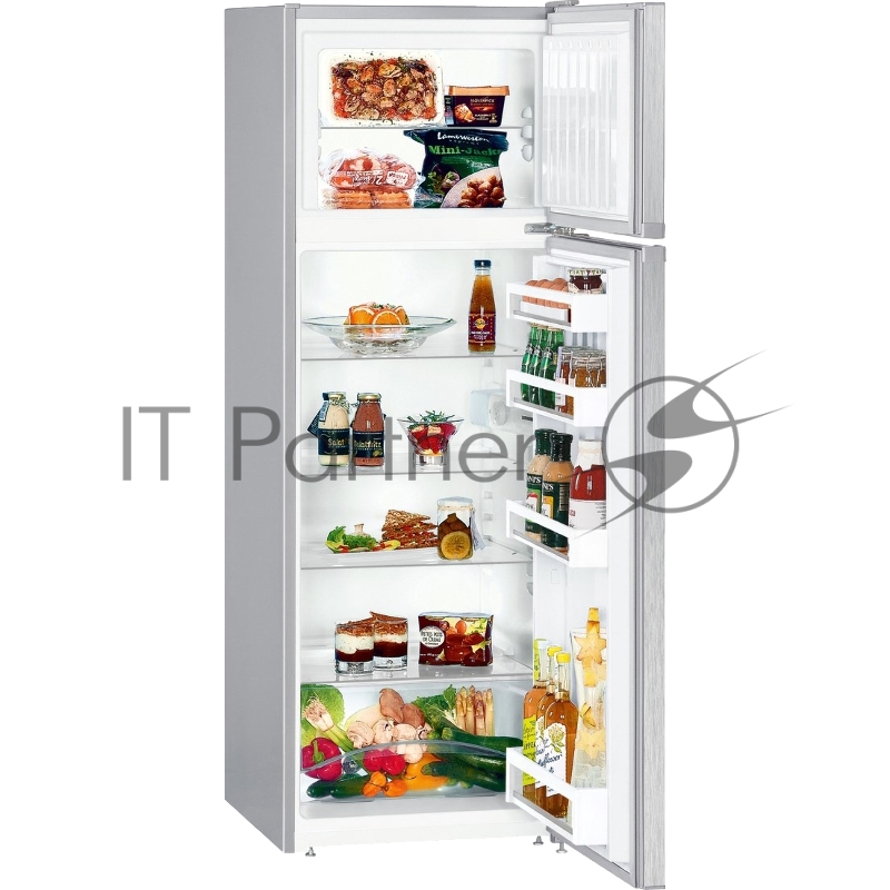 Холодильник LIEBHERR/ 157.1x55x63, 218/52 л, ручная разморозка, верхняя морозильная камера, серебристый