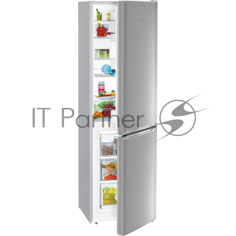 Холодильники Liebherr/ 181.2x55x63, объем камер 156/53 л, нижняя морозильная камера, нержавеющая сталь