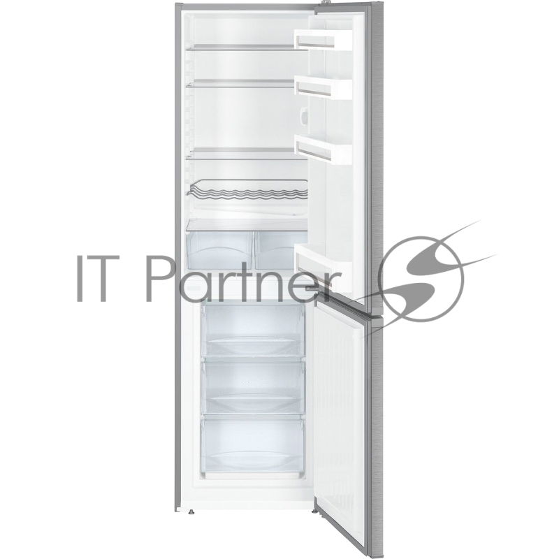 Холодильники Liebherr/ 181.2x55x63, объем камер 156/53 л, нижняя морозильная камера, нержавеющая сталь