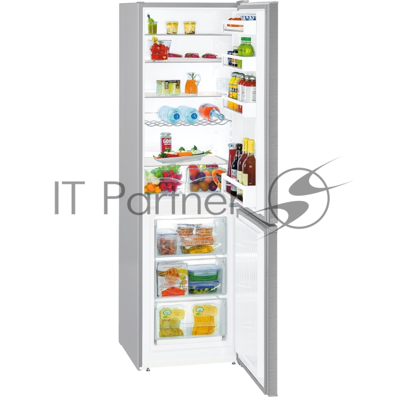 Холодильники Liebherr/ 181.2x55x63, объем камер 156/53 л, нижняя морозильная камера, нержавеющая сталь