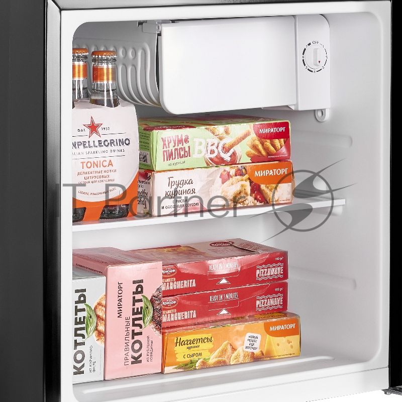 Холодильник Maunfeld MFF50RB 1-нокамерн. черный