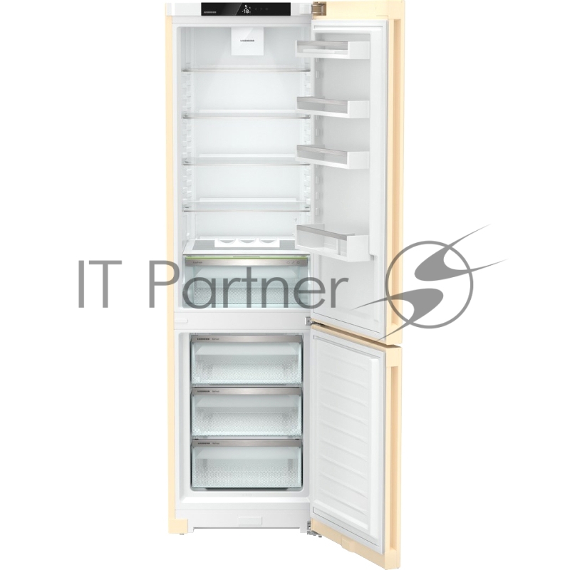 Холодильники LIEBHERR/ Pure, EasyFresh, МК NoFrost, 3 контейнера МК, в. 201,5 см, ш. 60 см, класс ЭЭ A, внутренние ручки, бежевый цвет