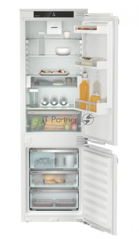 Встраиваемые холодильники Liebherr/ EIGER, ниша 178, Plus, EasyFresh, МК NoFrost, 3 контейнера, IceMaker c контейнером для воды в ХК, door-on-door