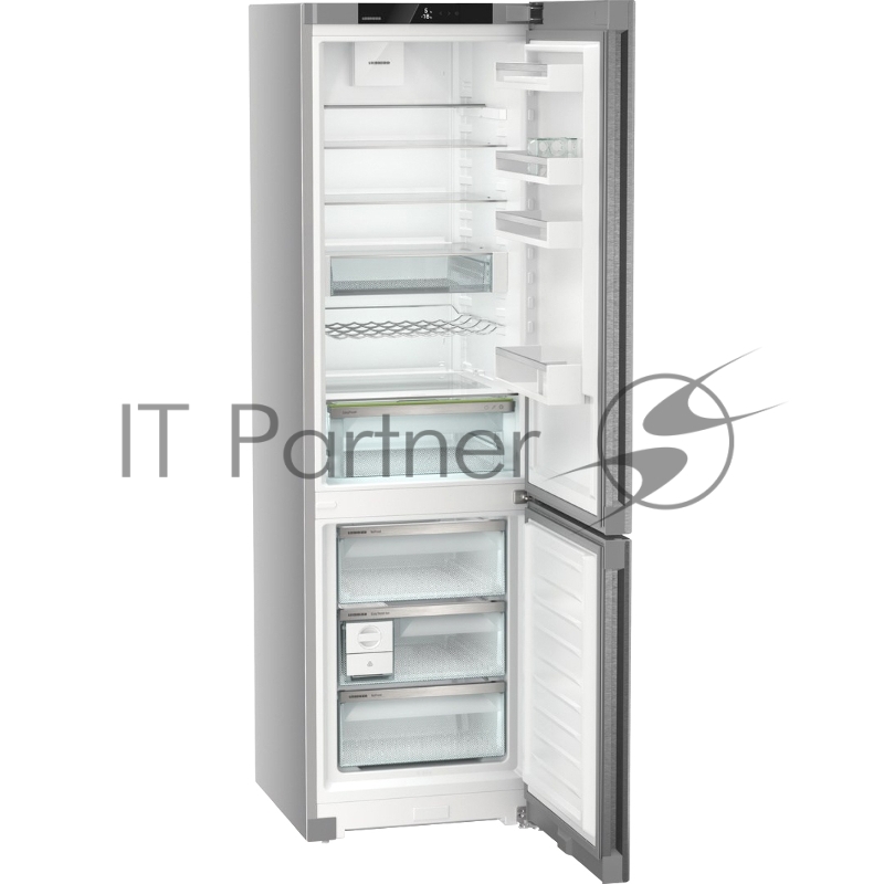 Холодильники LIEBHERR/ Plus, EasyFresh, МК NoFrost, 3 контейнера МК, в. 201,5 см, ш. 60 см, класс ЭЭ A++, внутренние ручки, двери из нерж. стали