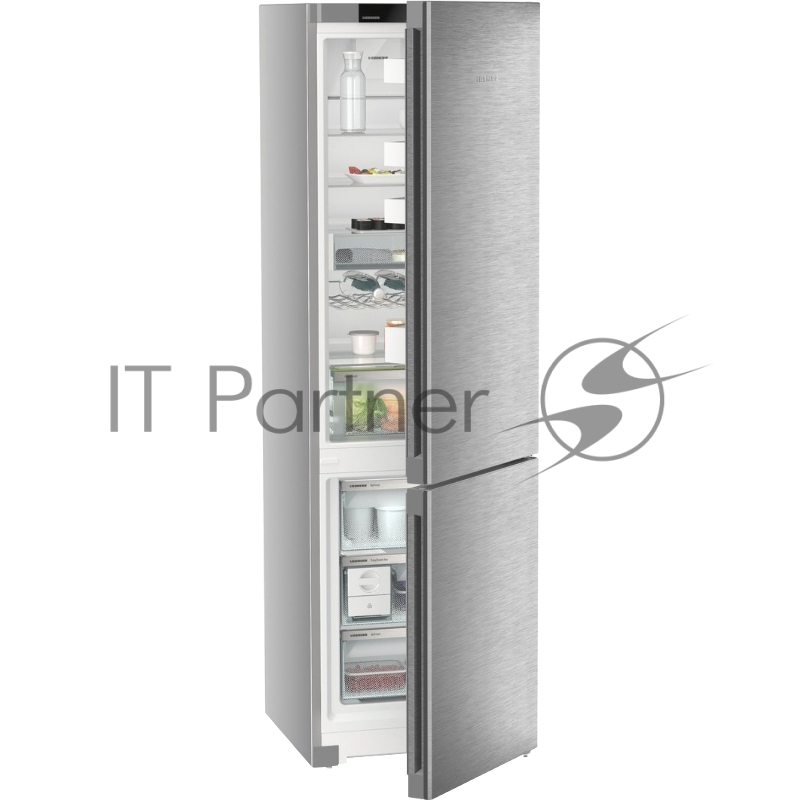 Холодильники LIEBHERR/ Plus, EasyFresh, МК NoFrost, 3 контейнера МК, в. 201,5 см, ш. 60 см, класс ЭЭ A++, внутренние ручки, двери из нерж. стали