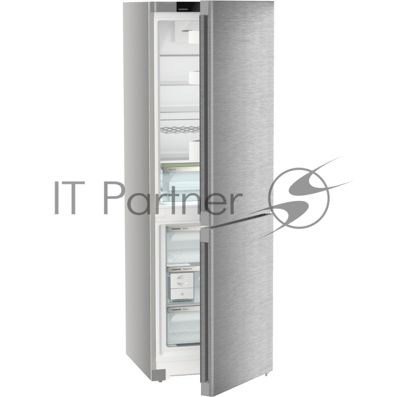 Холодильники LIEBHERR/ Plus, EasyFresh, МК NoFrost, 3 контейнера МК, в. 185,5 см, ш. 60 см, класс ЭЭ A++, внутренние ручки, двери из нерж. стали