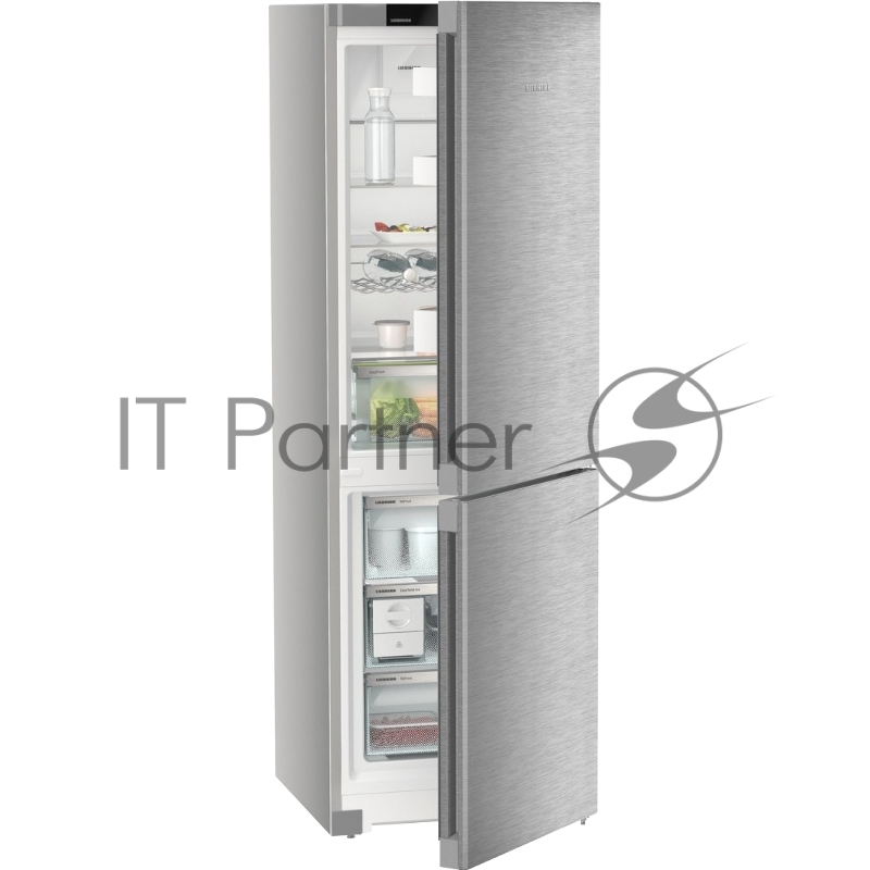 Холодильники LIEBHERR/ Plus, EasyFresh, МК NoFrost, 3 контейнера МК, в. 185,5 см, ш. 60 см, класс ЭЭ A++, внутренние ручки, двери из нерж. стали