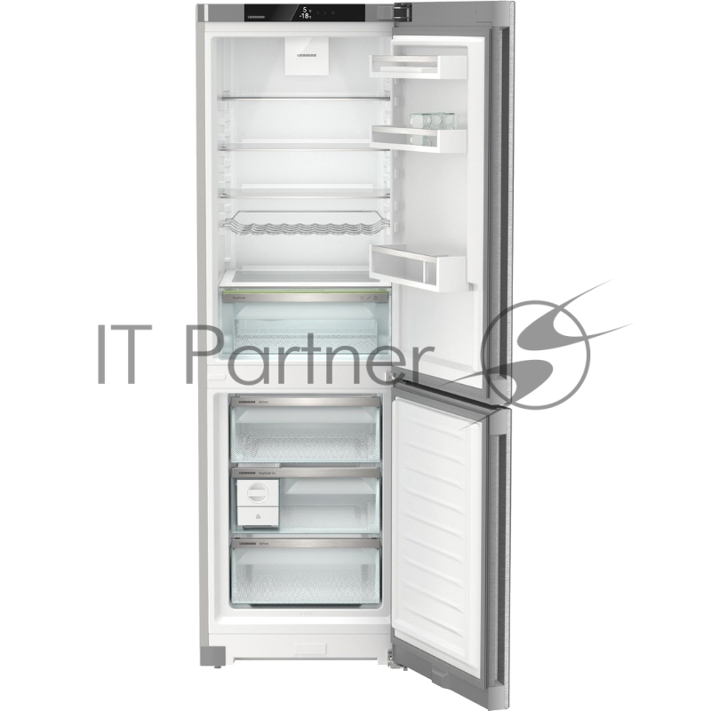 Холодильники LIEBHERR/ Plus, EasyFresh, МК NoFrost, 3 контейнера МК, в. 185,5 см, ш. 60 см, класс ЭЭ A++, внутренние ручки, двери из нерж. стали