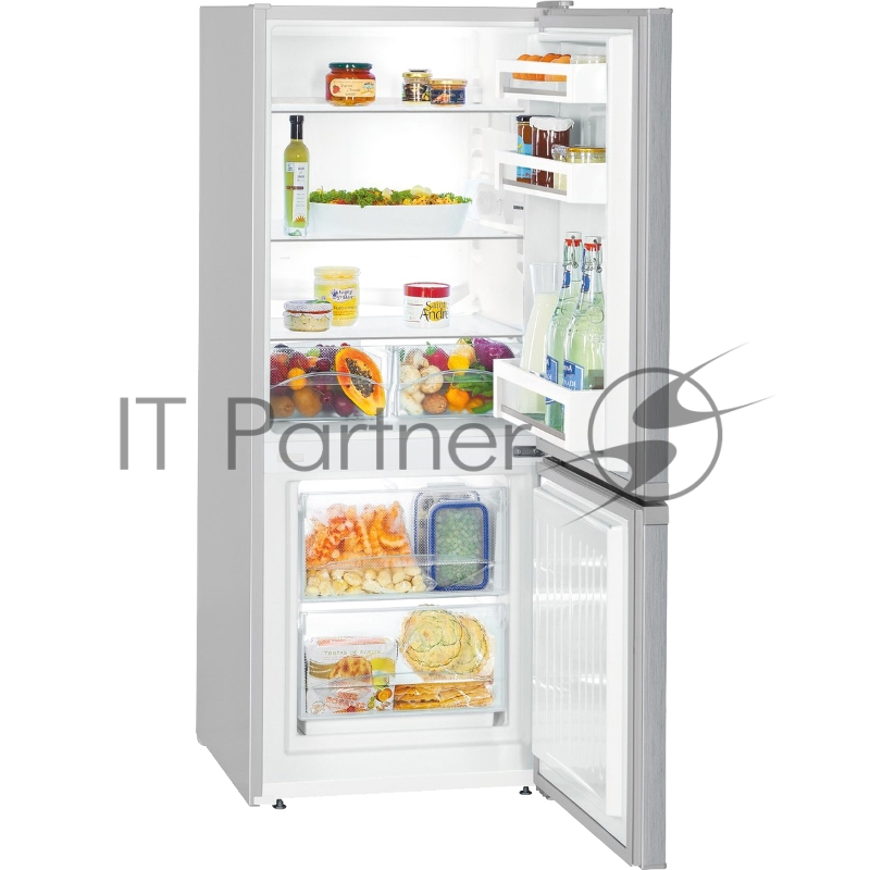 Холодильники Liebherr/ 137.2x55x63, объем камер 156/53 л, нижняя морозильная камера, серебристый