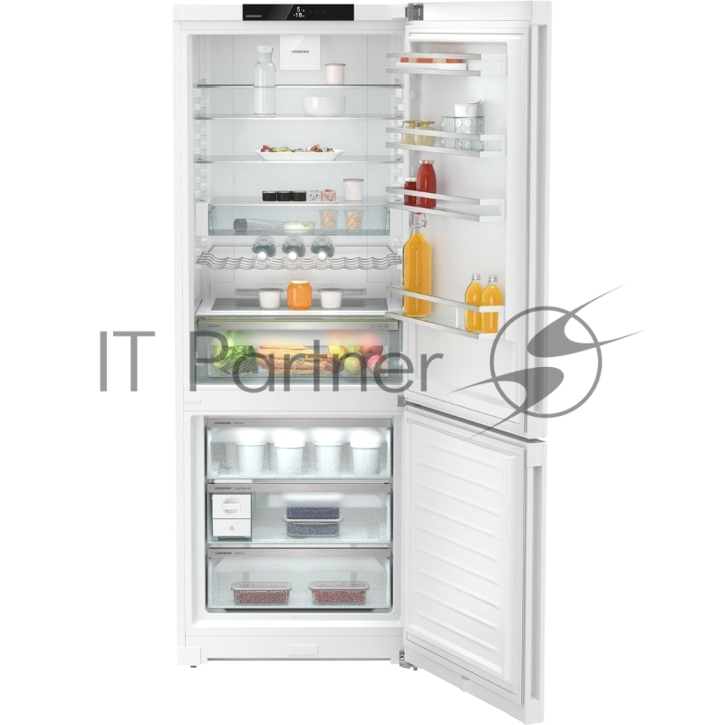 Холодильники LIEBHERR/ Plus, EasyFresh, МК NoFrost, 3 контейнера МК, в. 201,5 см, ш. 75 см, класс ЭЭ A++, внутренние ручки, белый цвет,полезный объём: 474 л (346 л + 128 л)