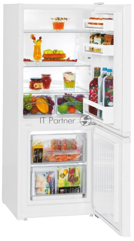 Холодильники Liebherr/ 137.2x55x63, объем камер 156/53 л, нижняя морозильная камера, белый