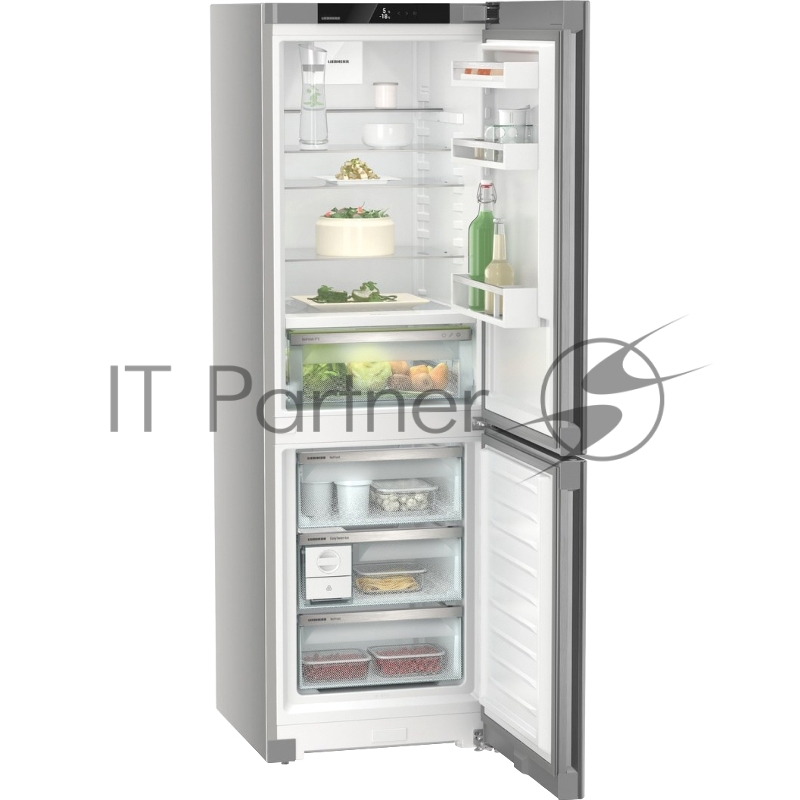 Холодильники LIEBHERR/ Plus, BioFresh 1 контейнер, МК NoFrost, 3 контейнера МК, в. 185,5 см, ш. 60 см, класс ЭЭ A++, внутренние ручки, покрытие SteelFinish